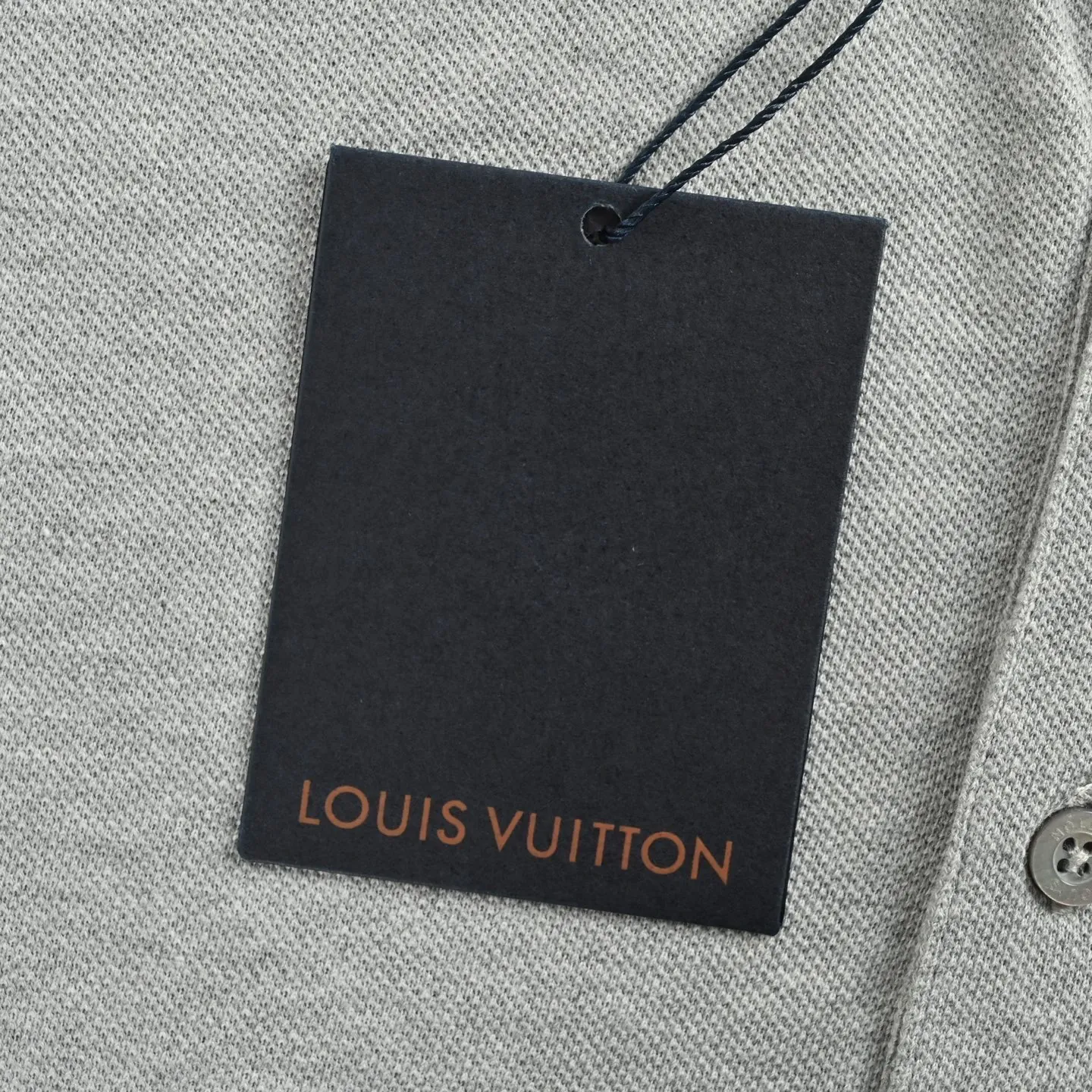 Louis Vuitton/Louis Vuitton Classic embroidered letter small label Polo short sleeves